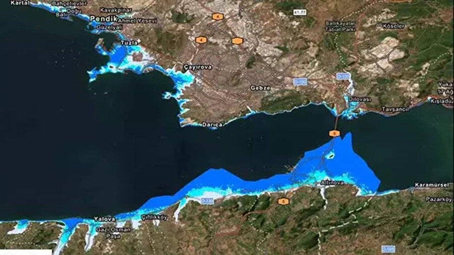 İstanbul ve Marmara kıyılarındaki tsunami risk alanları belirlendi