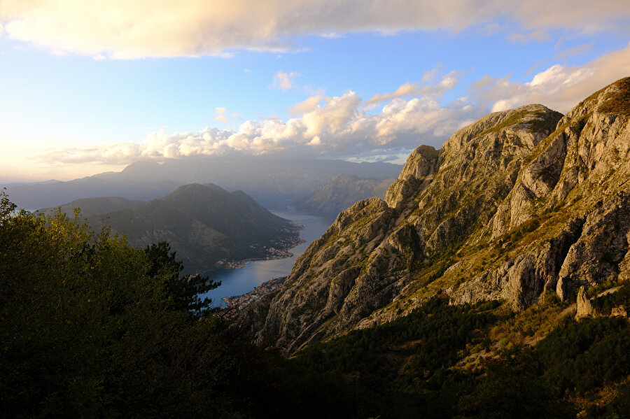 Kotor Körfezi’yle ilk karşılaşma.