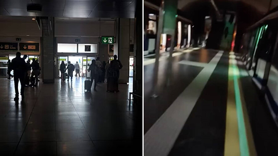 İspanya, Portekiz ve Fransa'da elektrik kesintisi: Metrolar boşaltıldı