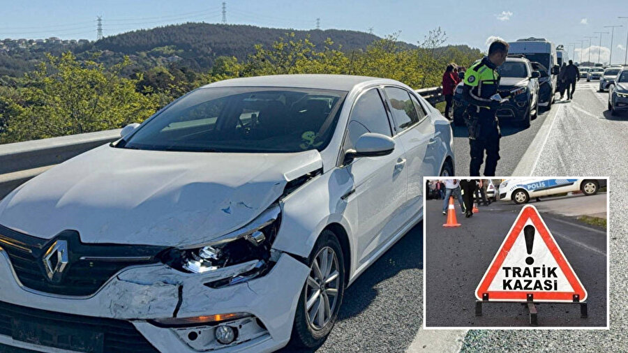 Kuzey Marmara Otoyolu'nda zincirleme kaza meydana geldi.