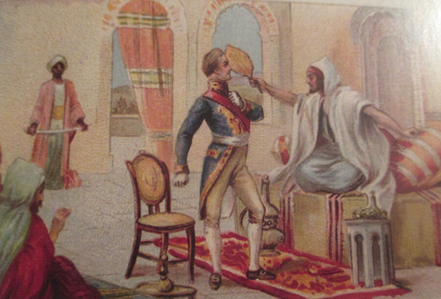 Hüseyin Dayı, kendisinden beklenen resmî özür talebini yerine getirmediği için Fransızlar, Cezayir’e yönelik kapsamlı bir abluka başlattı.