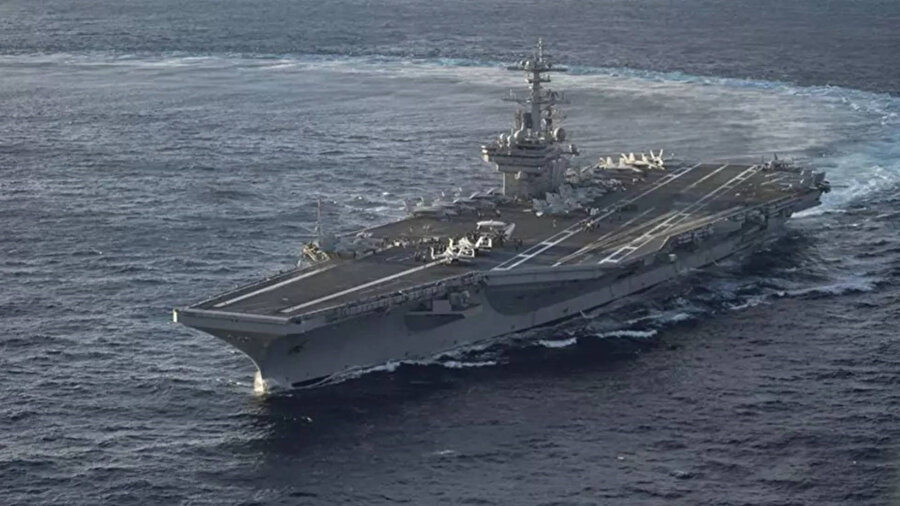 ​ABD savaş jeti Kızıldeniz’e düştü: 'Husi saldırısı' iddiası gündemde