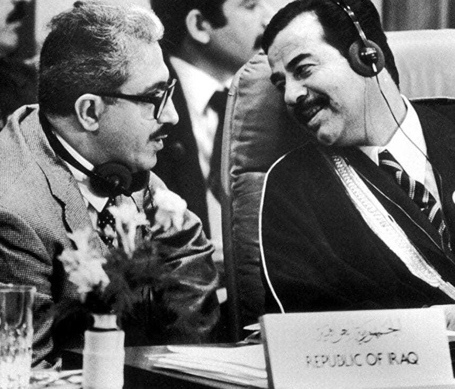 Saddam rejiminin yakın çevresindeki tek Hristiyan olan Aziz, Saddam'a sonuna kadar sadıktı, hatta oğullarından birine diktatörün adını bile vermişti.