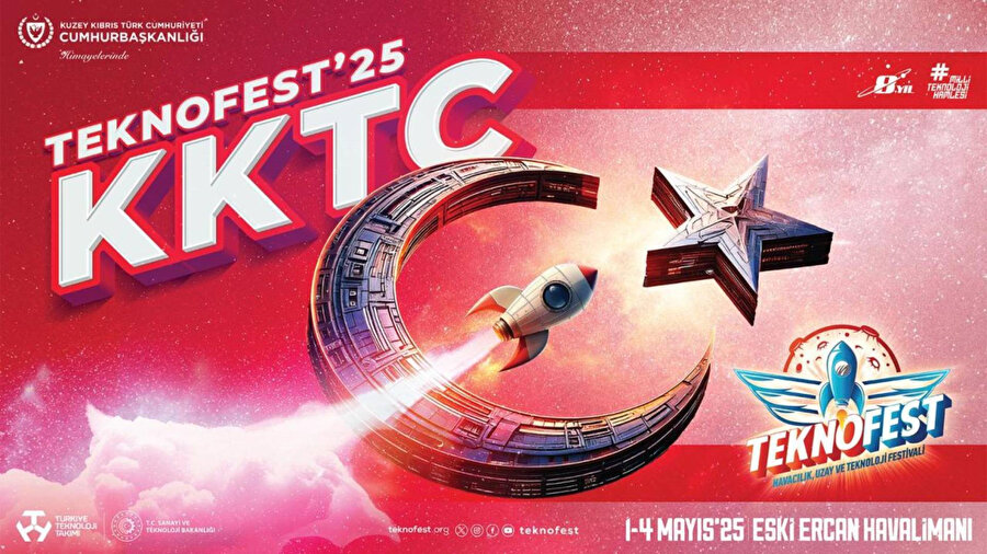 TEKNOFEST heyecanı KKTC’de başladı: Festival bugün kapılarını açıyor