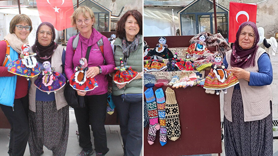 42 yıldır ürettiği bez bebekleri dünyaya satmak için 5 dil öğrendi