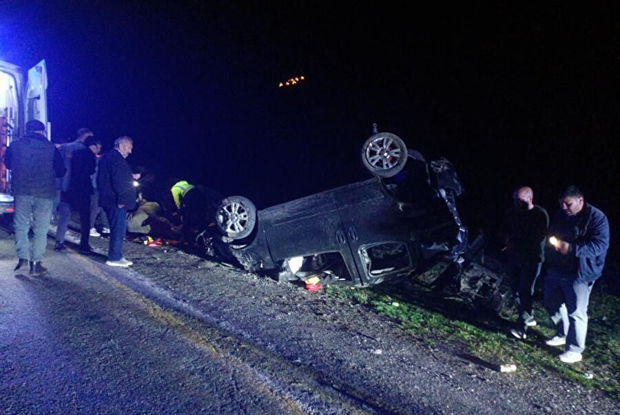 Rize’de otomobil takla attı: 3 ölü, 2 yaralı