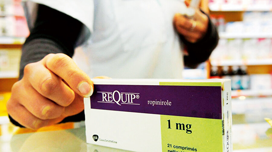 Sözde ilacı GSK yani GlaxoSmithKline üretiyormuş. Sözde ilacın adı ise REQUIP.