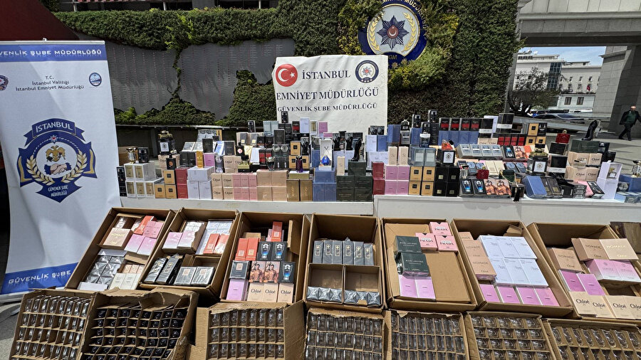 İstanbul'da sahte parfüm operasyonu: 110 milyon liralık ürün ele geçirildi