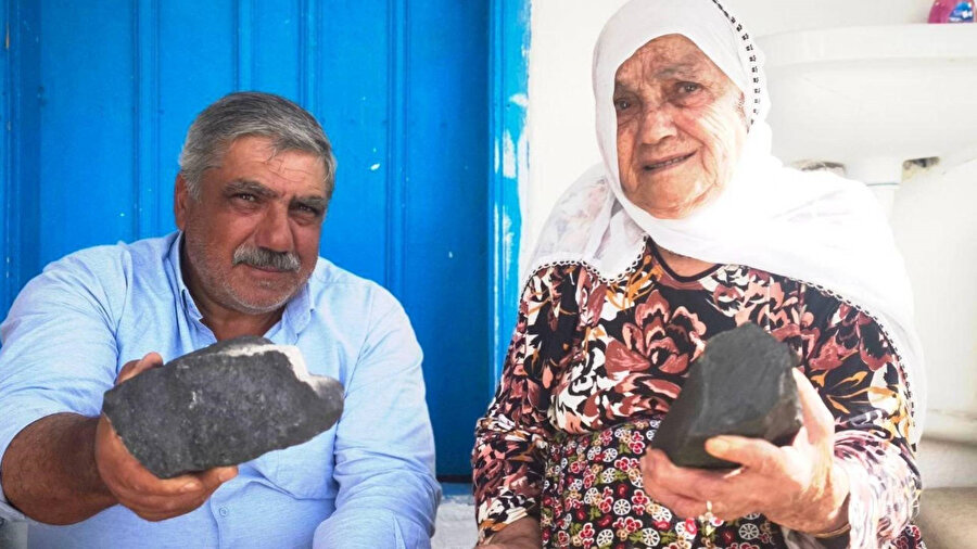 Tunceli'de 85 yaşındaki kadının bahçesine servet yağdı