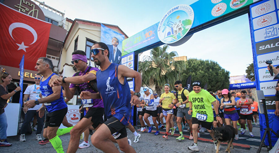 Salomon Çeşme Maratonu sona erdi