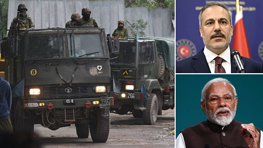 ​Pakistan-Hindistan gerilimde üç ülke bakanları krizi önledi.