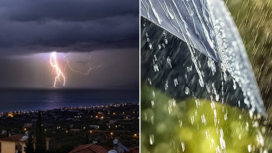 Meteoroloji 25 ili uyardı: 1 bölgede toz taşınımı 5 bölgede sağanak