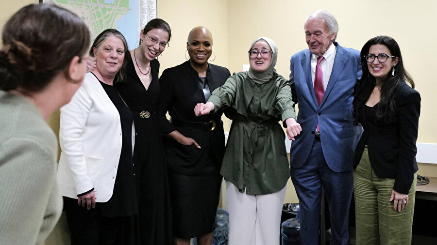 ​ABD Temsilciler Meclisi üyesi Pressley’den Rümeysa Öztürk paylaşımı