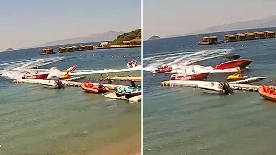Bodrum'da turistlerin tekne kazası: 1'i ağır 3 yaralı