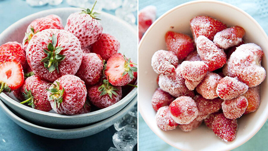 Kışın da taptaze çilek yemek için doğru dondurma yöntemleri