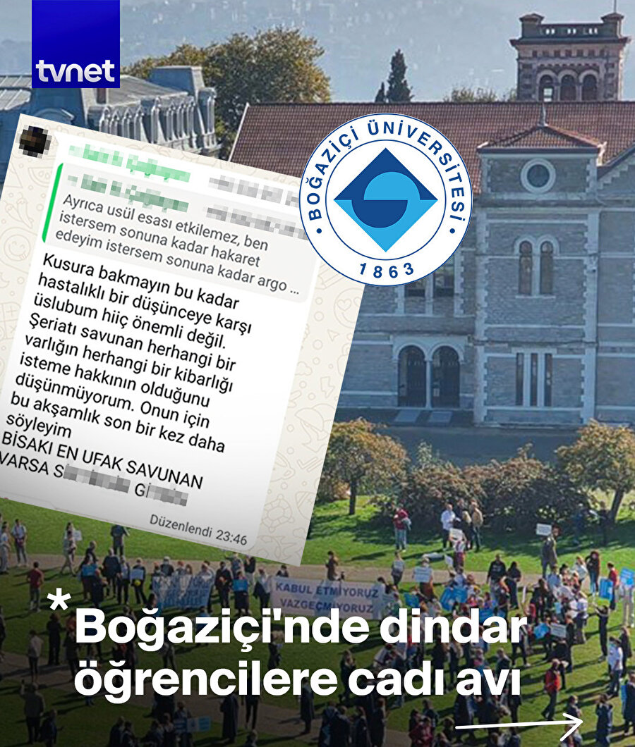 Kendilerinden olmayanı hakaret bombardımanına tuttular