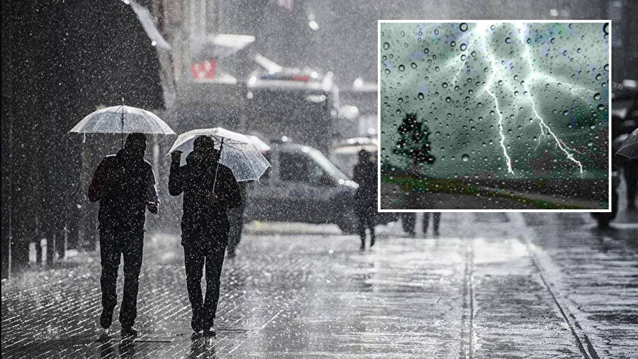 Meteoroloji'den sarı ve turuncu kodlu uyarı: 10 kentte fırtına bekleniyor, 16 Mayıs 2025 hava durumu