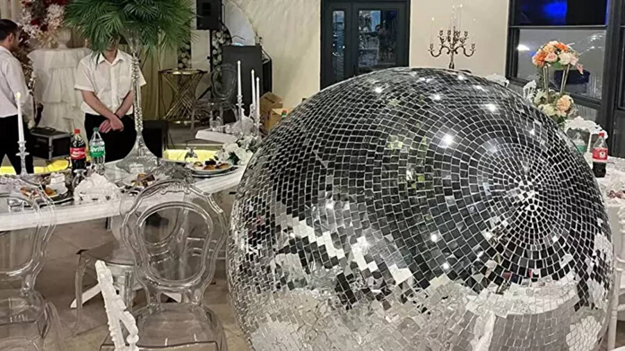 Kına gecesinde dev disko topu yerinden koptu: Gelin dahil 3 kişi yaralandı