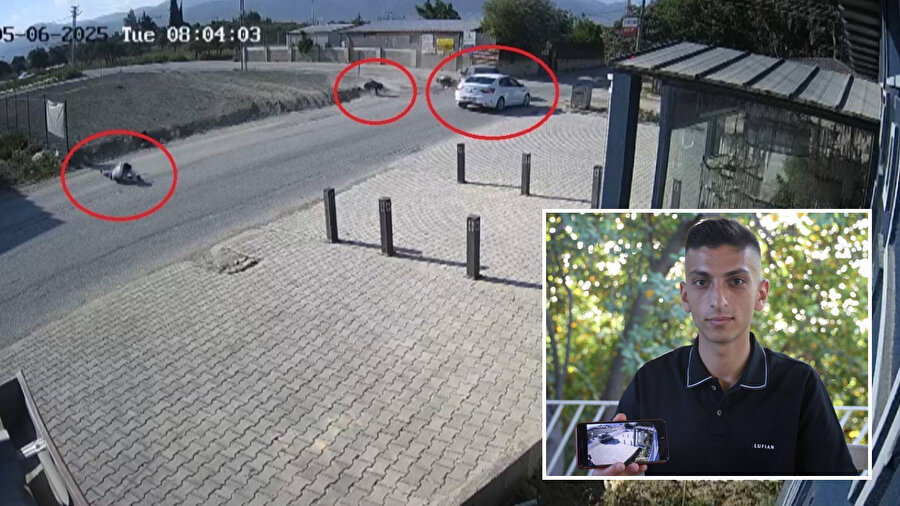 Metrelerce havaya uçtu: 'Motosiklete binmeye tövbe ettim'