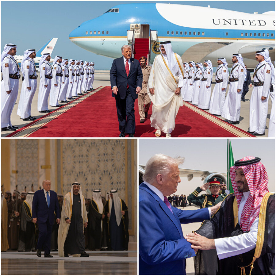 ABD Başkanı Trump, 13-16 Mayıs tarihlerini kapsayan Ortadoğu turunu tamamlayarak son durağı olan Birleşik Arap Emirlikleri'nden ayrıldı.