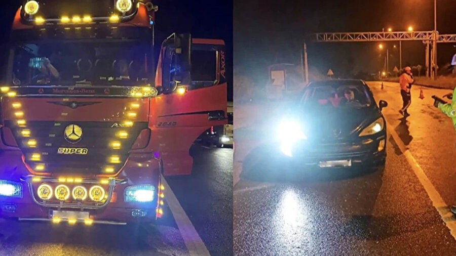 Standart dışı far kullanan 26 bin 822 sürücüye ceza kesildi