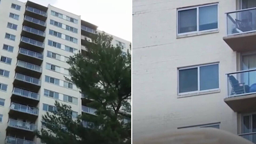 15. kattan düşen çocuk hayatta kaldı.