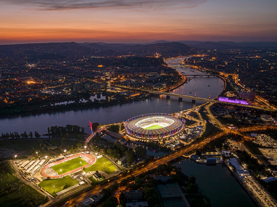 Ulusal Atletizm Merkezi’nin drone görüntüsü.
