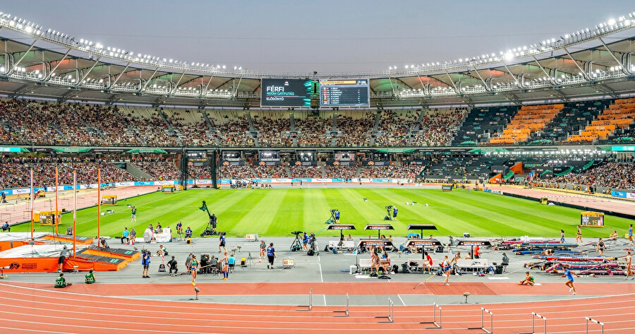 Ulusal Atletizm Merkezi’nin oturma düzeni.