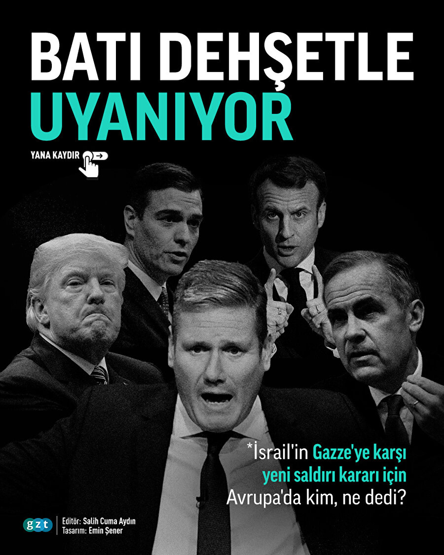 İsrail'in Gazze'ye karşı yeni saldırı kararı için Avrupa'da kim, ne dedi?