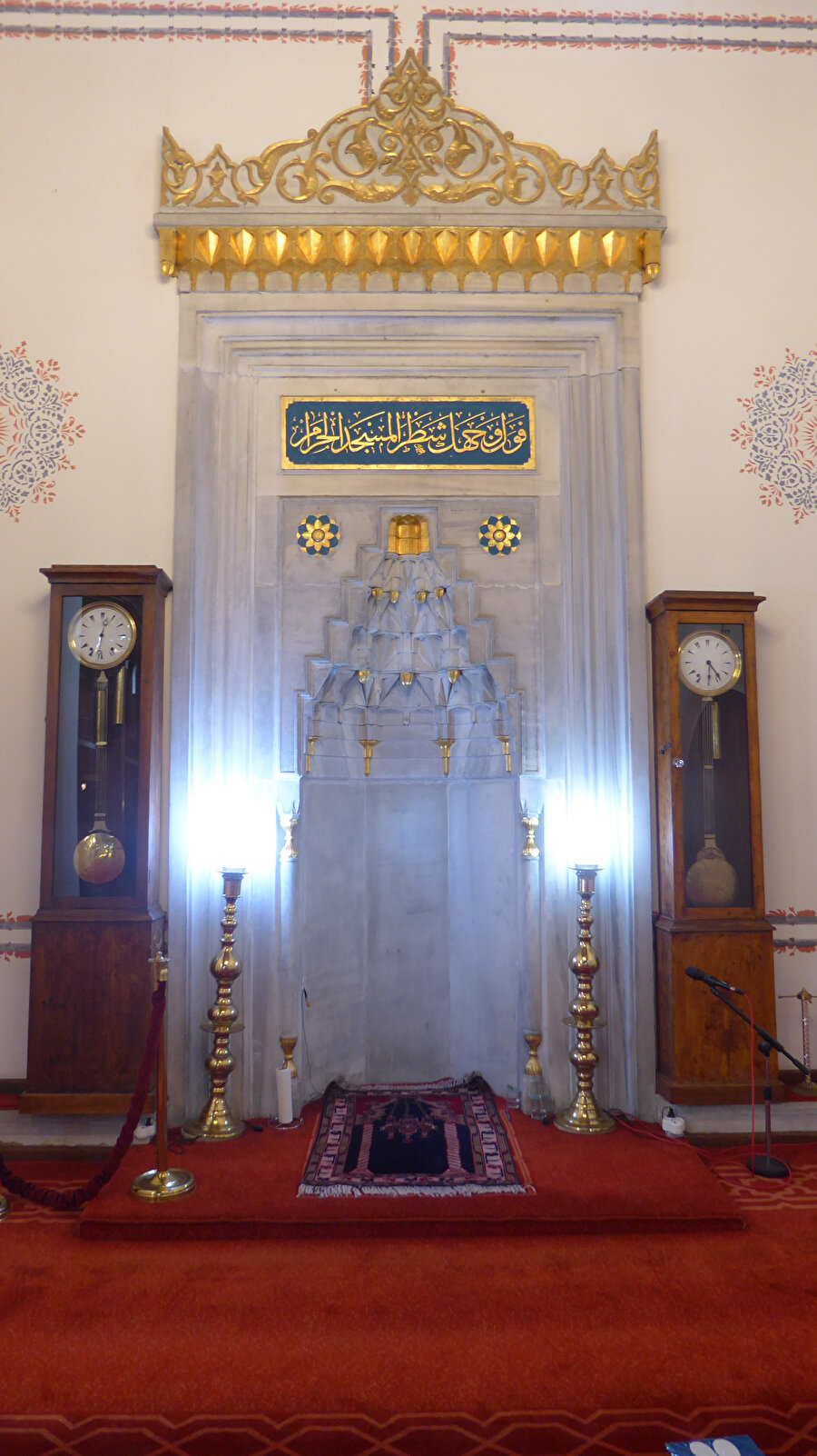 Günümüzde caminin mihrabı.
