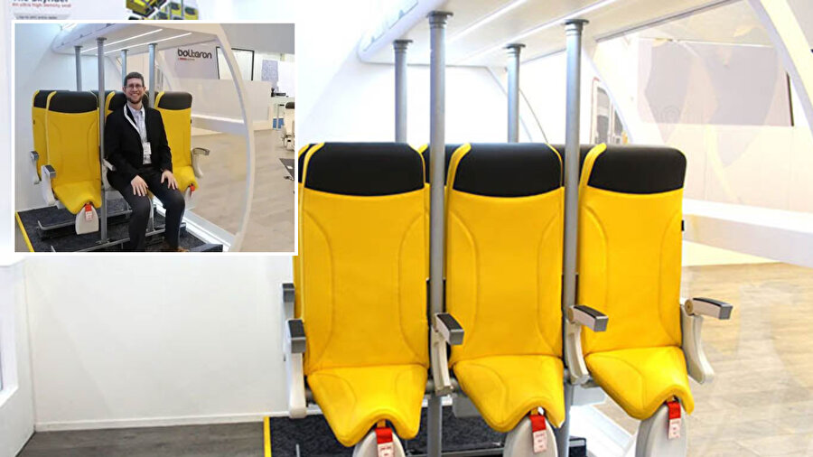 Uçaklarda yarım koltuk dönemi: Skyrider 2.0 