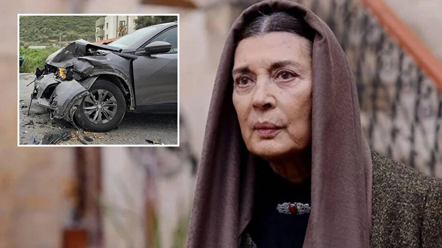 Oyuncu Şerif Sezer trafik kazası geçirdi: Araç hurdaya döndü