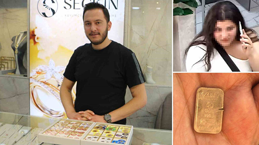 Diyarbakır'da bir kadın 12 farklı kuyumcuyu dolandırdı.