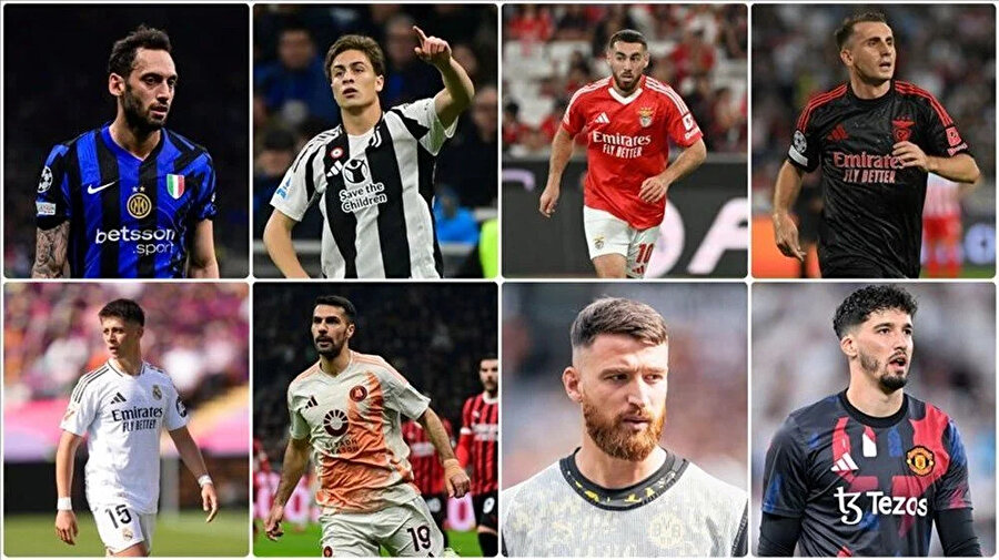 Milli yıldızlarımız Avrupa'ya damga vurdu