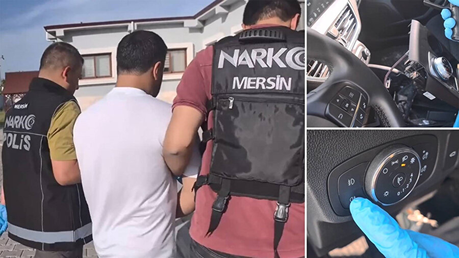 Polisleri şaşırtan akılalmaz düzenek: Araçtan neler neler çıktı