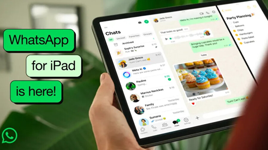 ​Whatsapp 15 yıl sonra iPad'e hazır hale geldi