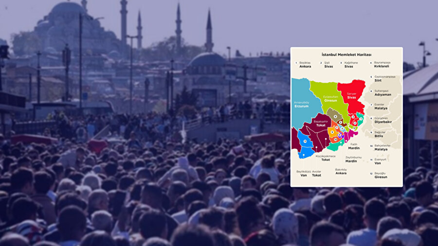 İstanbul'da en çok nereli var? TÜİK verileri yayınladı: İşte İstanbul'un memleket haritası