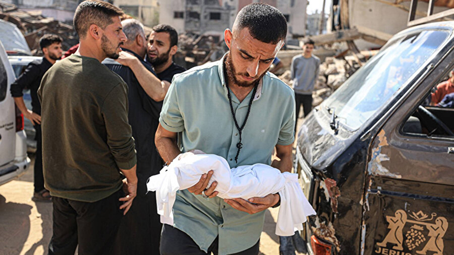 İsrail'in Gazze'ye saldırılarında 7 Ekim'den beri 931 bebek öldürüldü