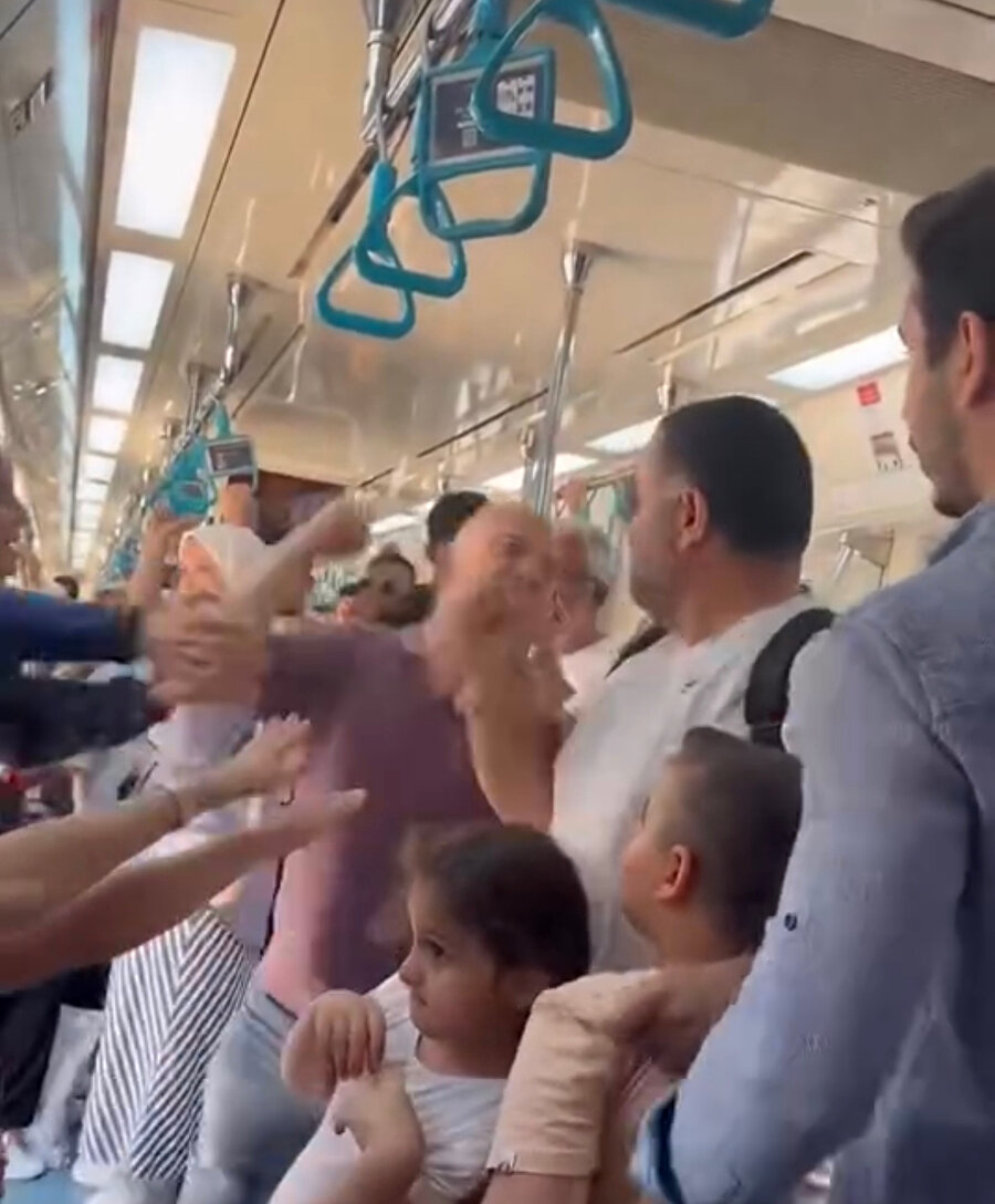 Marmaray'da dehşet dakikalar: Çocuklarının yanında saldırdılar