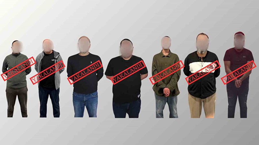 ​Kırmızı bültenle aranan 7 kişi yakalanarak Türkiye'ye getirildi