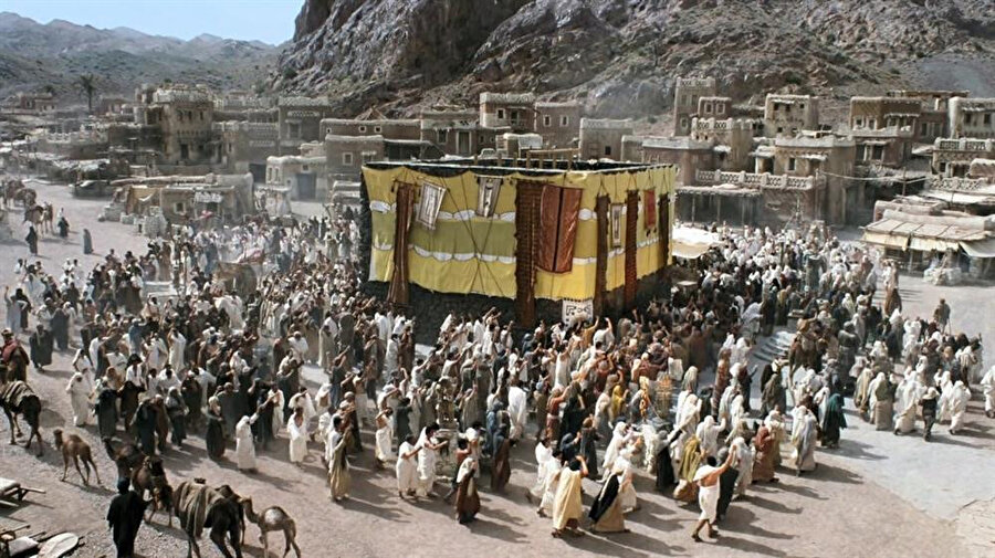 İranlı yönetmen Mecid Mecidi'nin Hz. Muhammed’in (s.a.v.) çocukluğunu konu alan filmi "Muhammed"ten bir kare.
