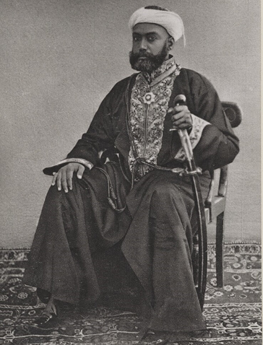 Snouck Hurgronje'un objektifinden Mekkeli bir Seyyid.