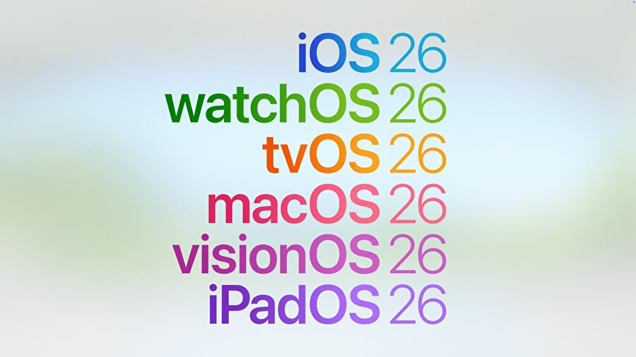 Apple tüm işletim sistemlerinin adını değiştirdi: iOS 26 ve fazlası