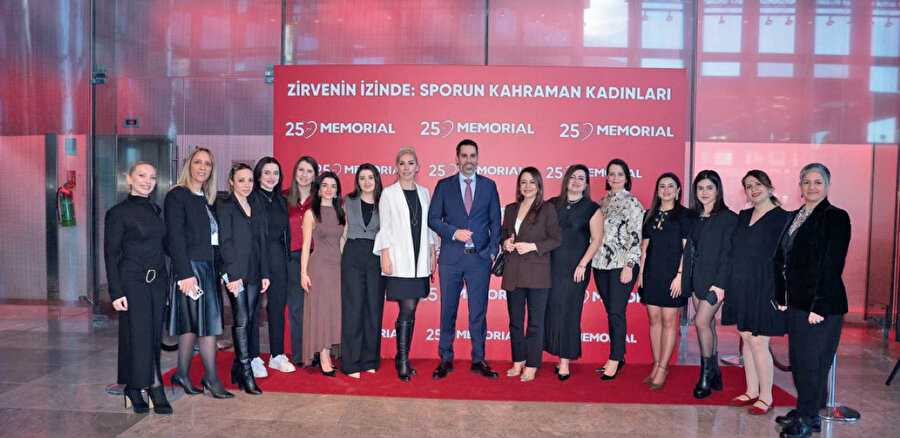 Memorial Sağlık Grubu’nun düzenlediği ‘Zirvenin İzinde: Sporun Kadın Kahramanlar’ı etkinliği