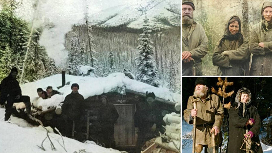 ​Sibirya'da ​​42 yıl insan yüzü görmeden yaşadılar.