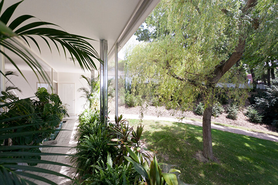 Villa Tugendhat’ın doğa ile ilişkisi.