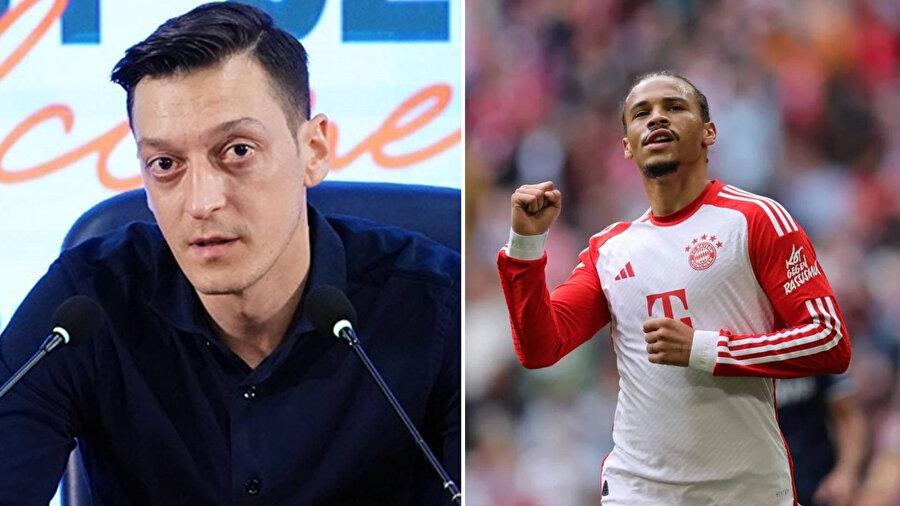 Eski futbolcu Mesut Özil ve Galatasaray’ın yeni transferi Leroy Sane