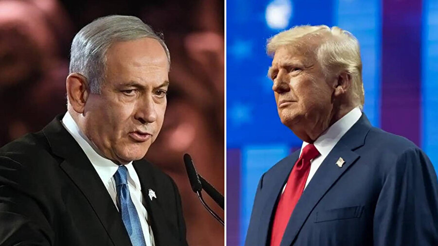 İsrail Başbakanı ​Netanyahu ve ABD Başkanı Donald Trump