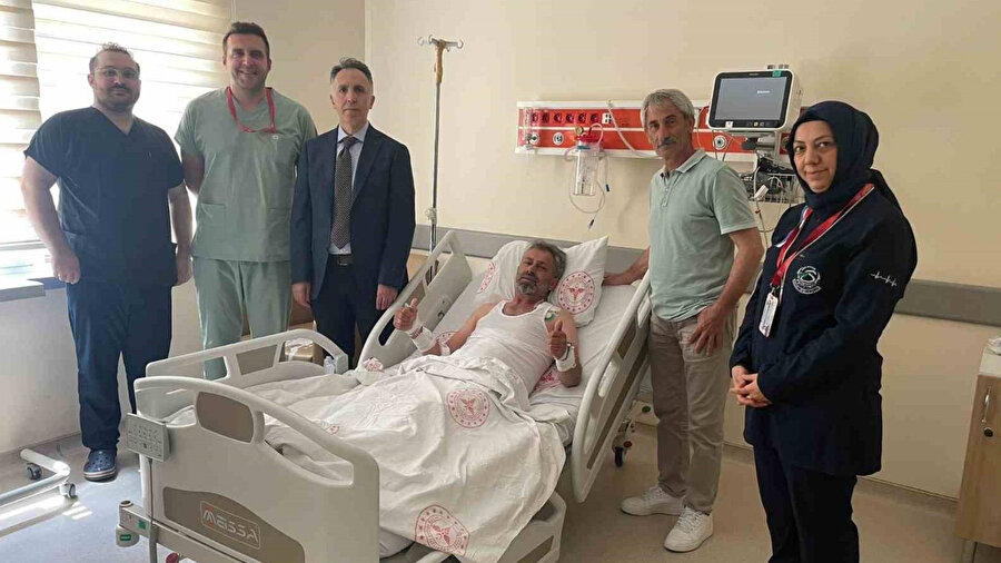 Uzman ekibin gerçekleştirdiği zorlu operasyon başarıyla sonuçlandı.