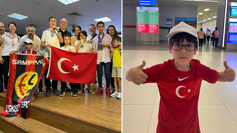 6 yaşındaki Tuna, matematikte dünya şampiyonu oldu